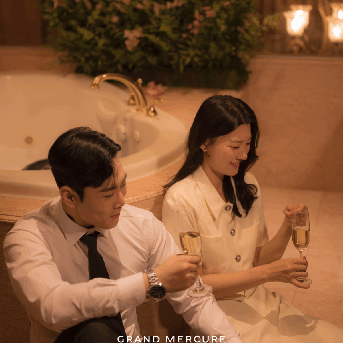 love palace package, couple